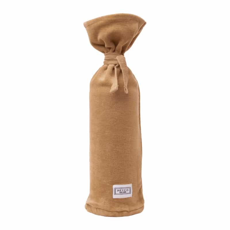 Meyco kruikenzak velvet warm sand Maat