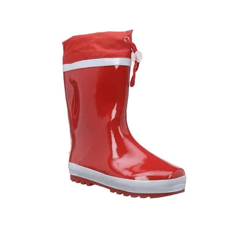 Playshoes regenlaarzen Rood Streep Wit Maat