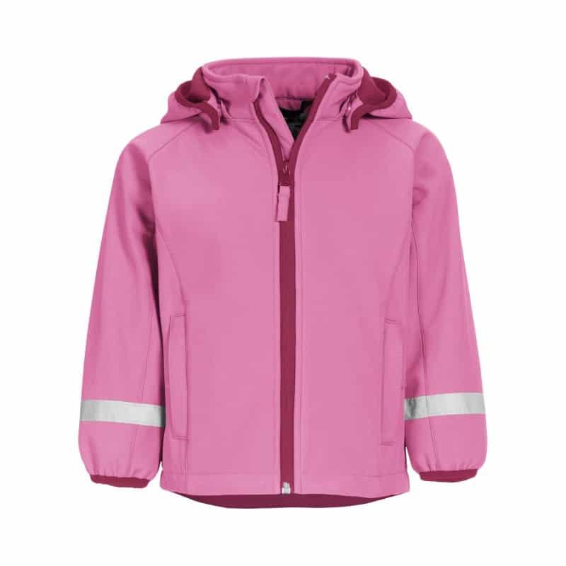 Playshoes softshell jas uni roze Maat