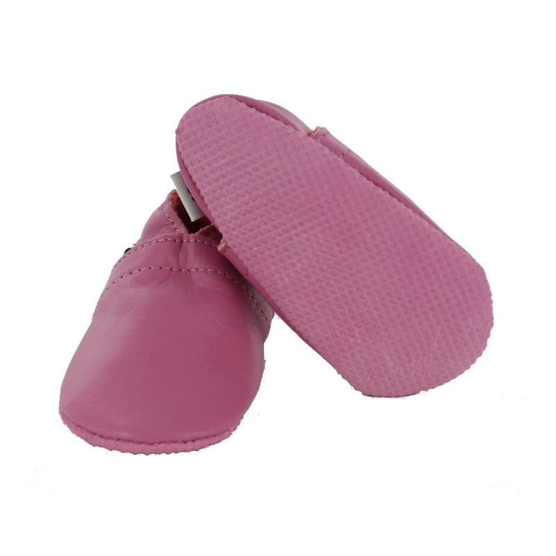 Oxxy babyslofjes met rubberen zooltje fuchsia Maat