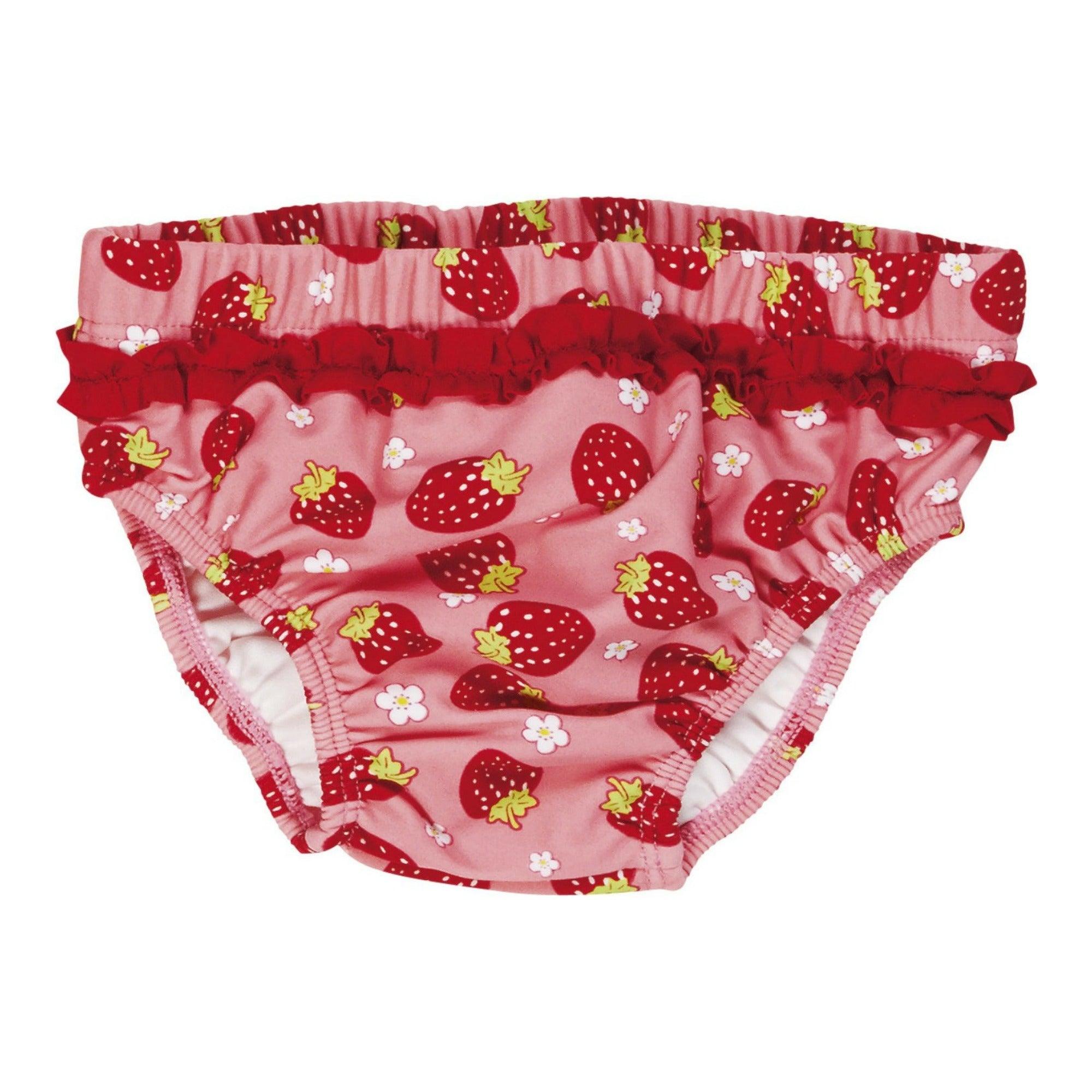 Playshoes zwemluier Aardbei Roze Maat