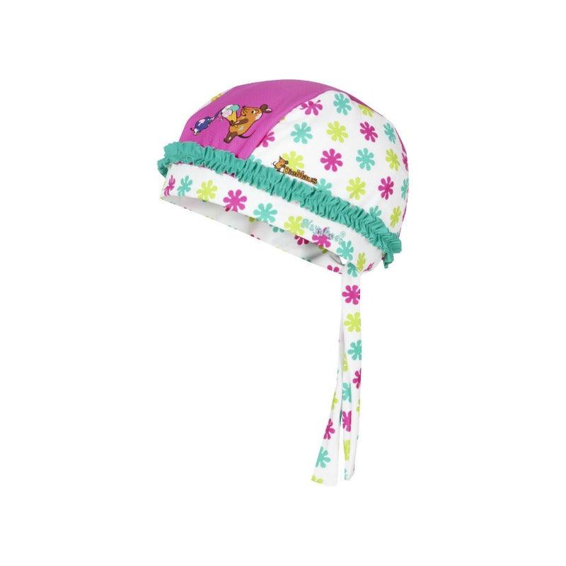 Playshoes zwembandana Muis Bloemen Fuchsia Maat