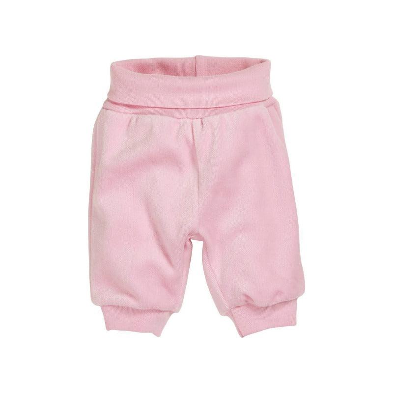 Playshoes Schnizler babybroekje velours uni roze Maat