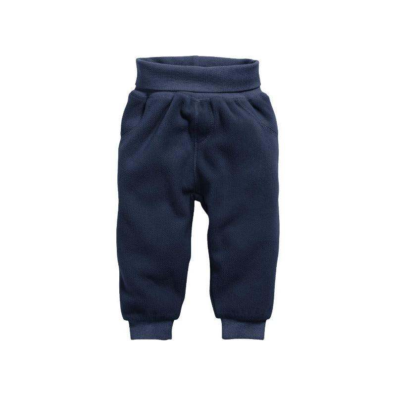 Playshoes Schnizler babybroekje fleece uni marine Maat