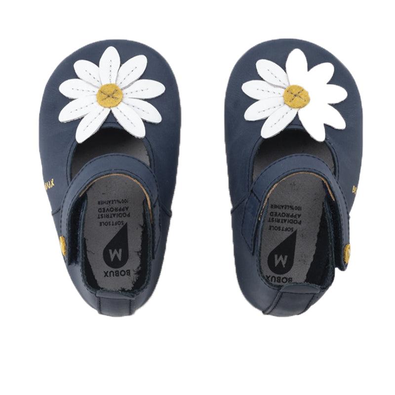 Bobux babyslofjes Daisy Jane Navy Maat