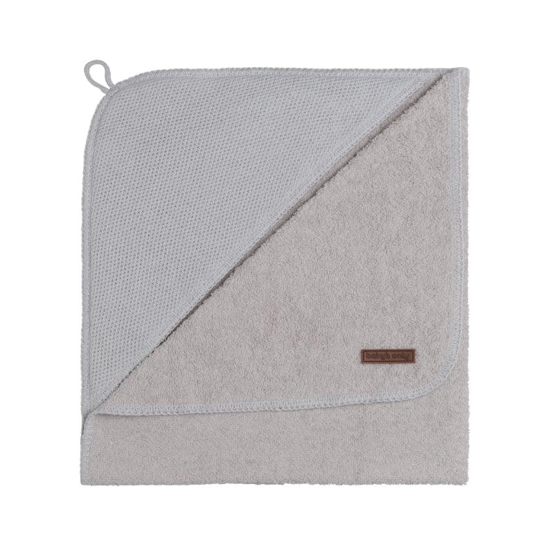 Baby’s Only badcape Classic Zilvergrijs Maat