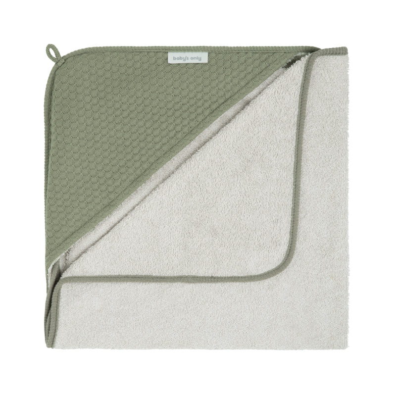 Baby’s Only badcape Sky urban green Maat