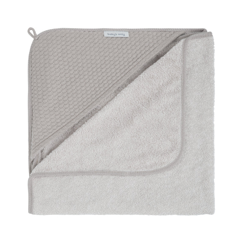 Baby’s Only badcape Sky urban taupe Maat