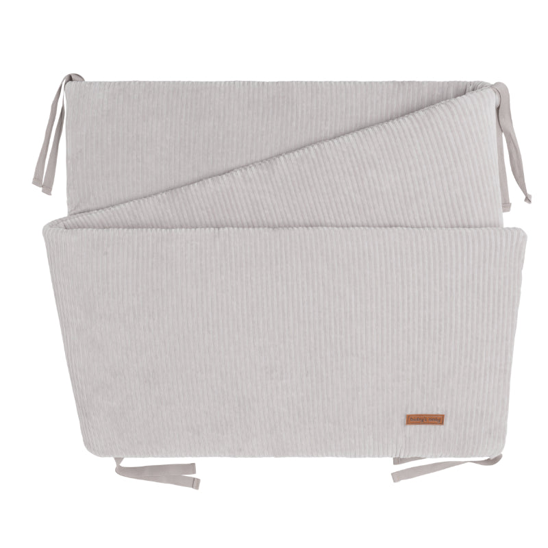 Baby’s Only bed- en boxbumper Sense Kiezelgrijs Maat