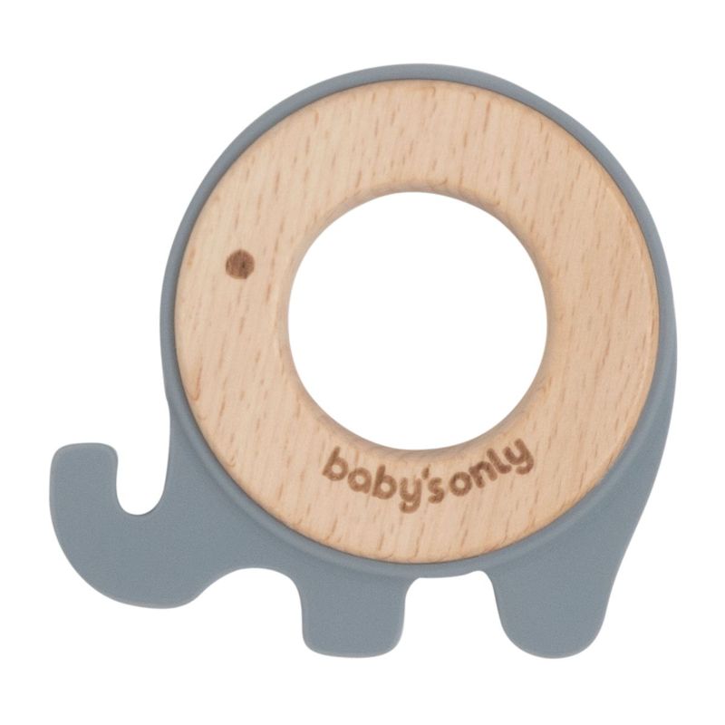 Baby’s Only bijtring olifant grijs Maat