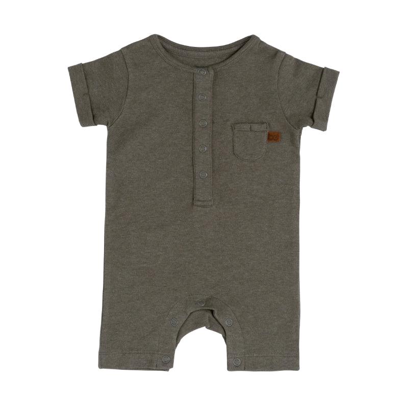 Baby’s Only boxpakje korte mouw Melange Khaki Maat