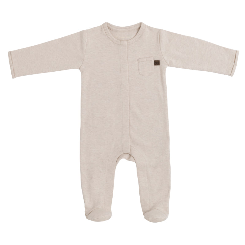 Baby’s Only boxpakje met voetjes Melange Warm Linen Maat