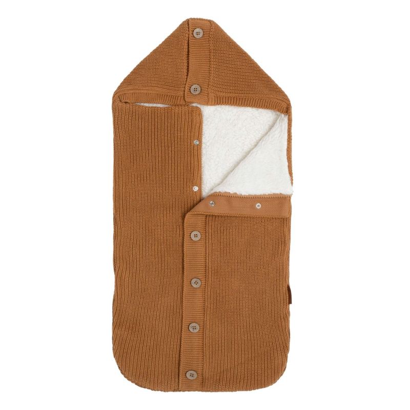 Baby’s Only kinderwagen voetenzak Teddy Soul Caramel Maat