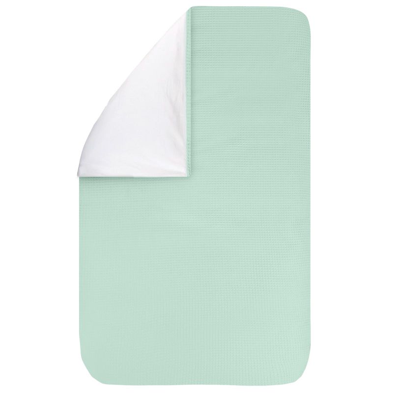 Bink Bedding dekbedovertrek 60 x 80 cm Piqué Mint Maat