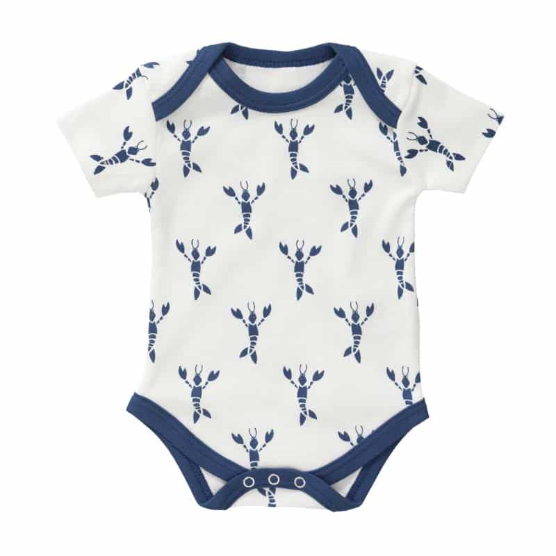 Fresk romper korte mouw Lobster indigo blue Maat