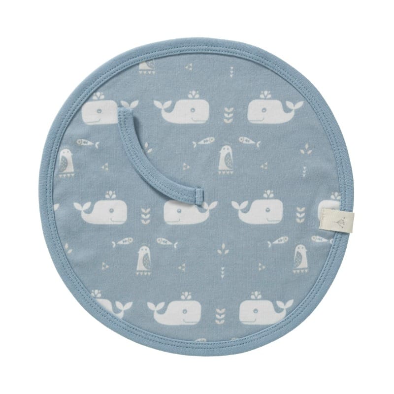 Fresk speendoekje Whale blue fog Maat