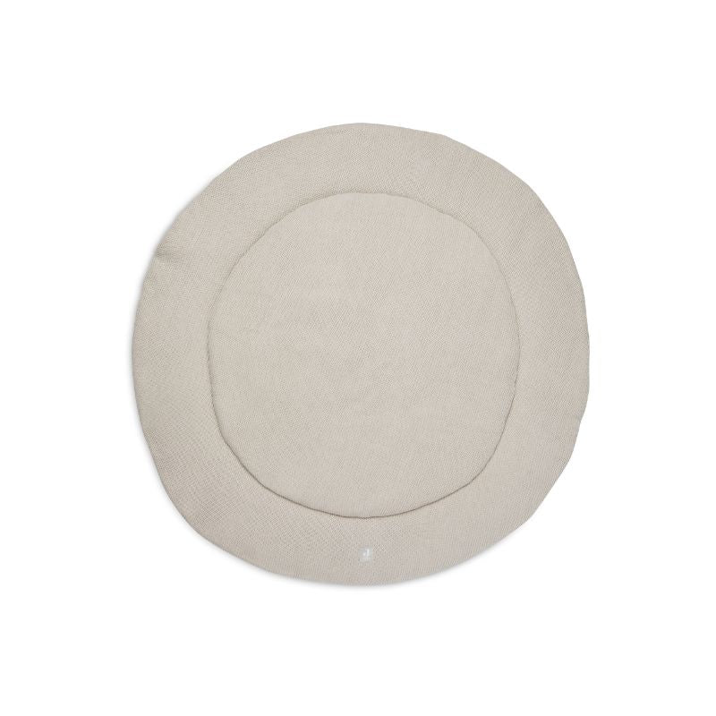 Jollein boxkleed rond Basic Knit Nougat Maat