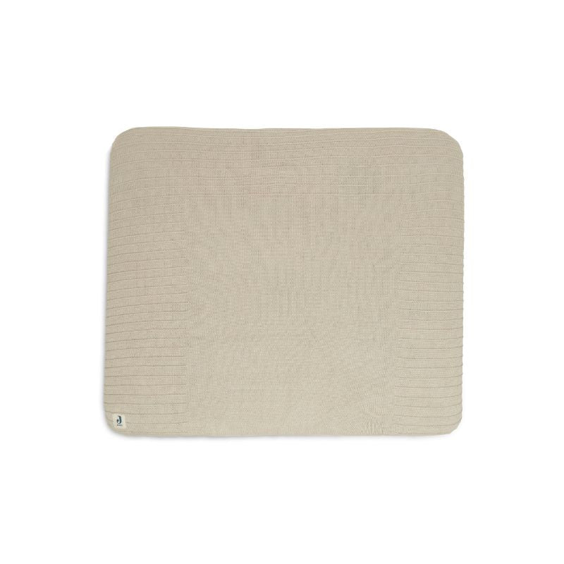 Jollein waskussenhoes 75×85 cm Pure Knit Nougat GOTS Maat