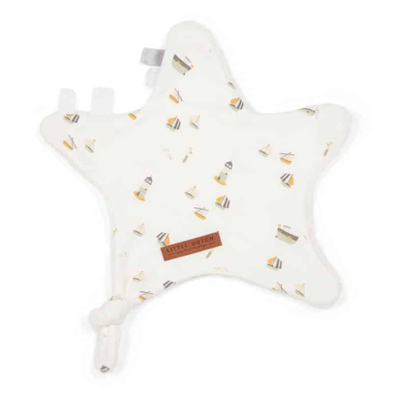 Little Dutch knuffeldoek ster Sailors Bay White Maat