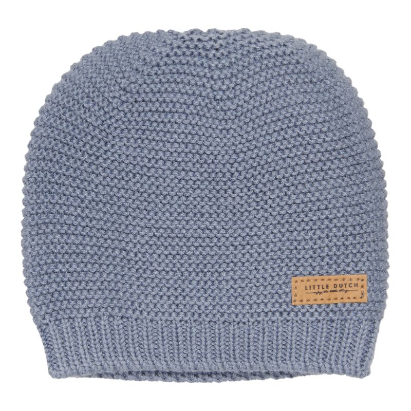 Little Dutch gebreid babymutsje Blue Maat