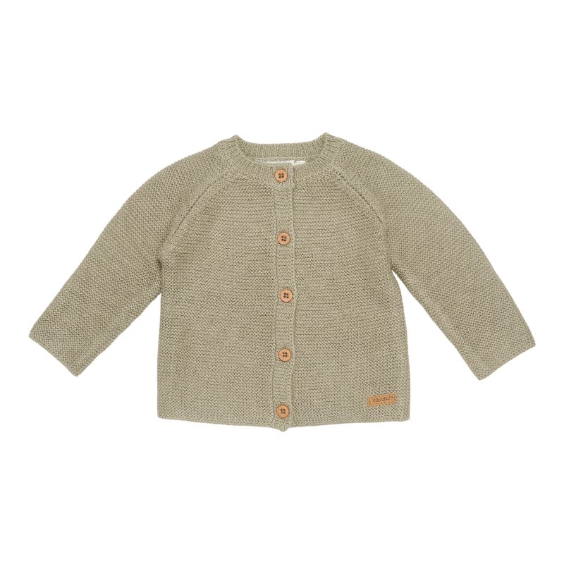 Little Dutch gebreid vestje Olive Maat