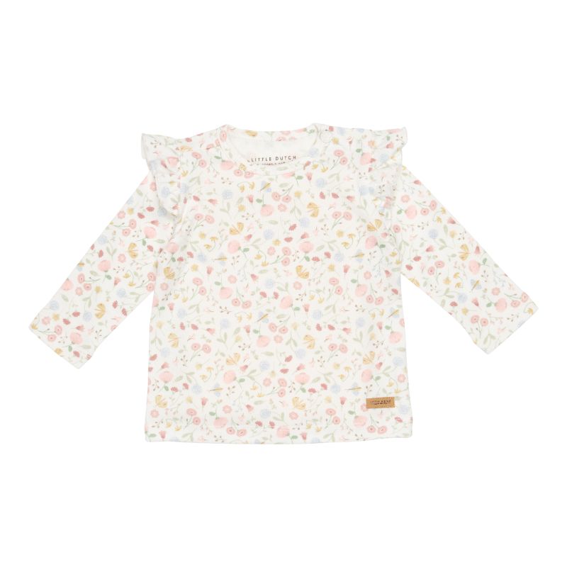 Little Dutch longsleeve Flowers & Butterflies Maat