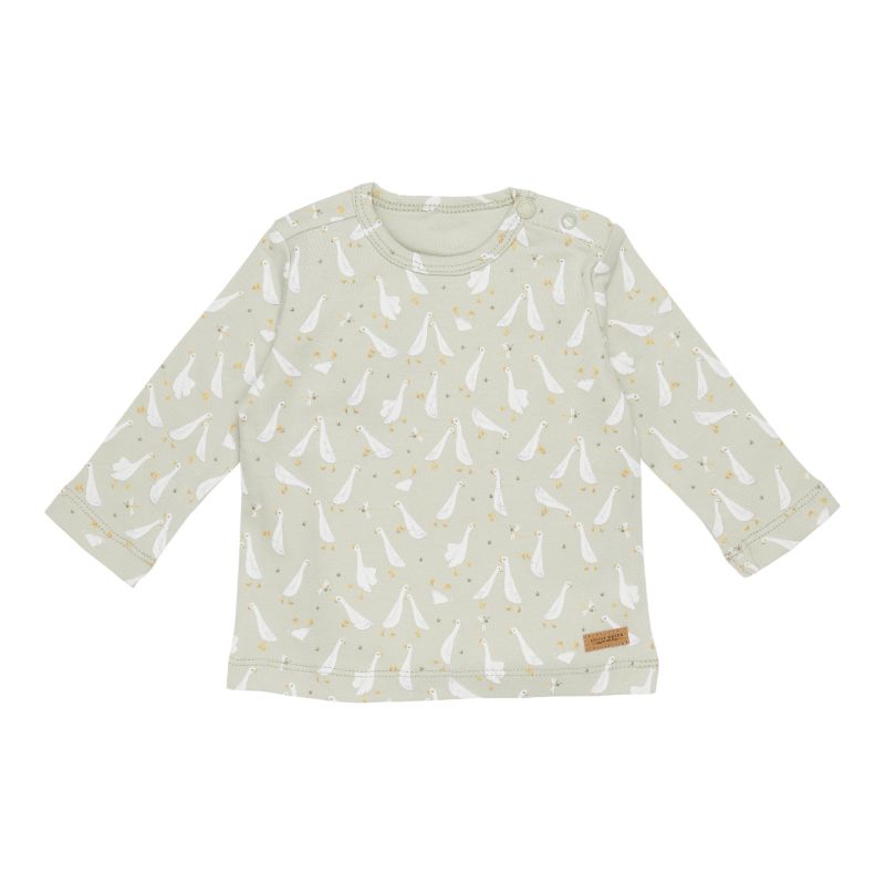Little Dutch longsleeve Little Goose Olive Maat