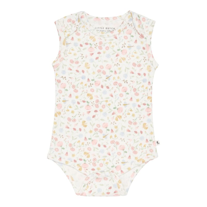Little Dutch romper mouwloos Flowers & Butterflies Maat