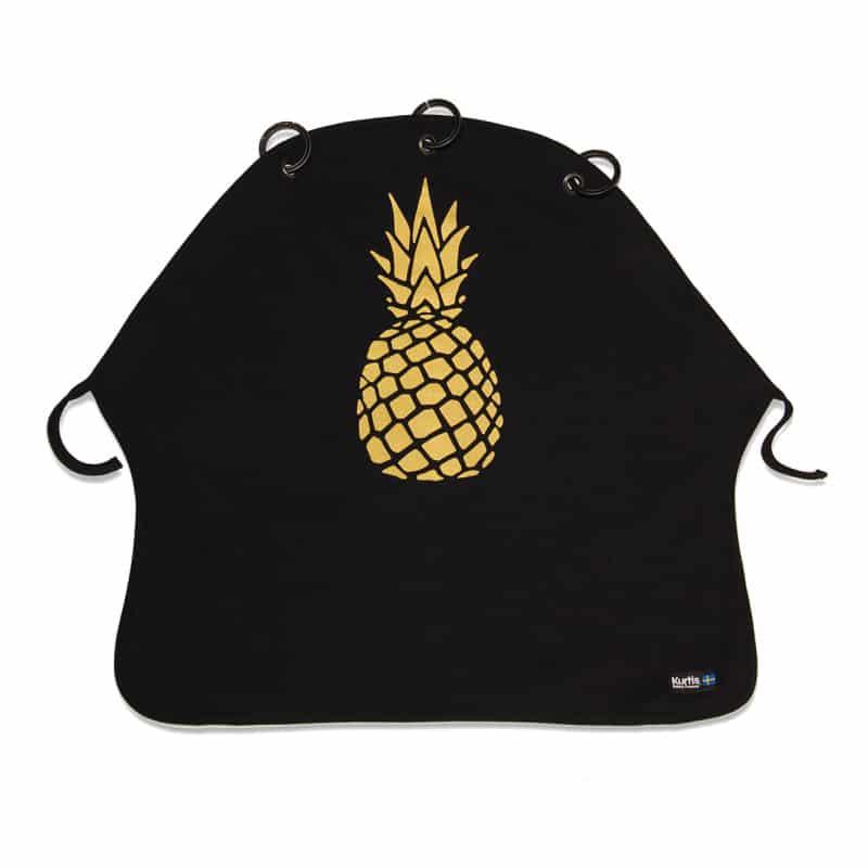 Kurtis cover Cuddles – Pineapple – Gold & Black Maat