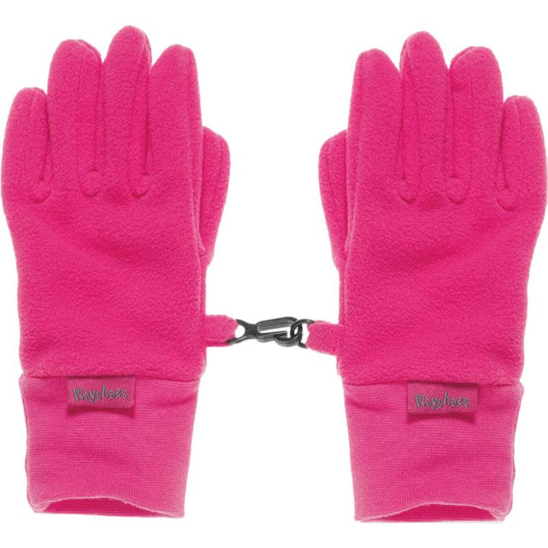 Playshoes handschoenen fleece uni fuchsia Maat