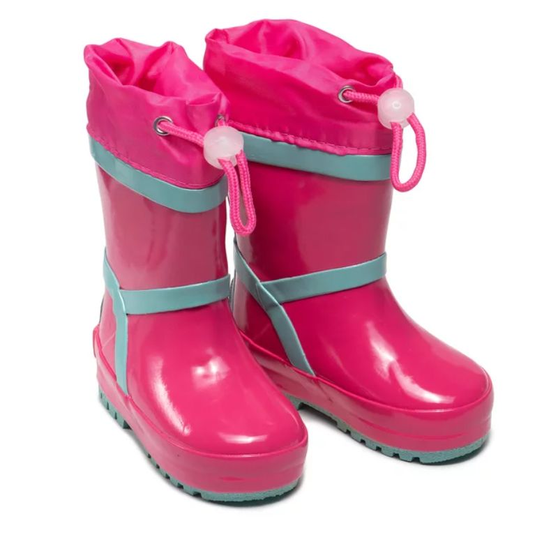 Playshoes regenlaarzen roze blauw Maat