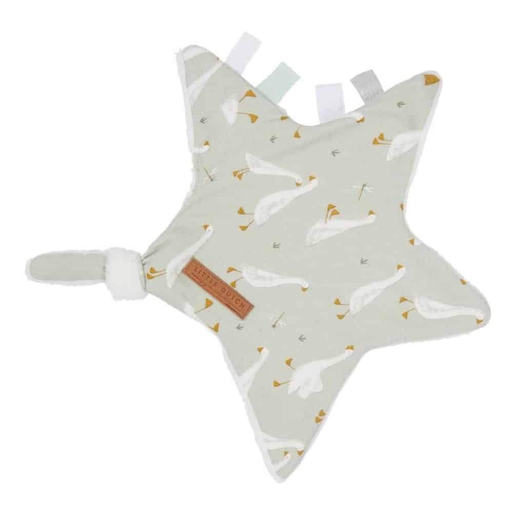 Little Dutch knuffeldoek ster Little Goose Maat