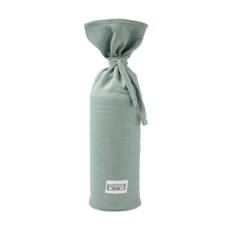 Meyco kruikenzak jersey basic stone green Maat