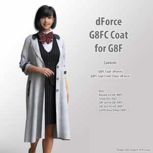 dForce G8FC Coat for G8F dForce G8FC Coat for G8F