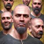 M3D Facial Hair Set for Genesis 9 M3D Facial Hair Set for Genesis 9