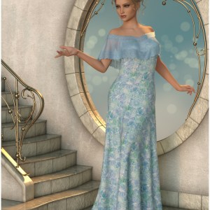dForce – Evelyn Gown for G8F & G8.1F dForce – Evelyn Gown for G8F & G8.1F