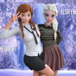 Anna and Elsa For G3F/G8F Anna and Elsa For G3F/G8F