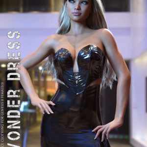 dForce Wonder Dress for Genesis 8 Females dForce Wonder Dress for Genesis 8 Females