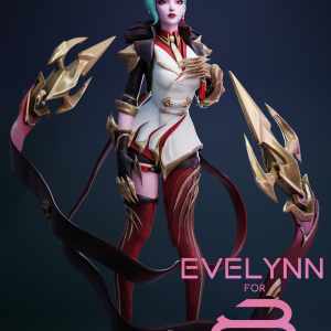 Glorious Crimson Evelynn for Genesis 8 and 8.1 Female Glorious Crimson Evelynn for Genesis 8 and 8.1 Female