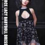 dForce Lacy Babydoll Dress G8G8.1F dForce Lacy Babydoll Dress G8G8.1F