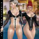Highcut Swimsuit Highcut Swimsuit