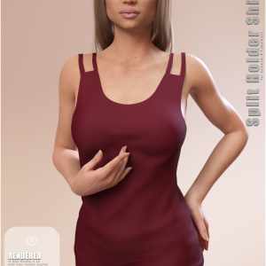 Split Holder Shirt for Genesis 8 Female(s) Split Holder Shirt for Genesis 8 Female(s)