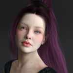Updo of Fantasy Hair Color Expansion Updo of Fantasy Hair Color Expansion
