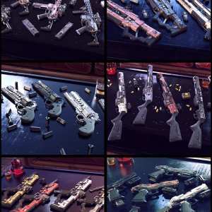 Cyberpunk Weapon Bundle Cyberpunk Weapon Bundle