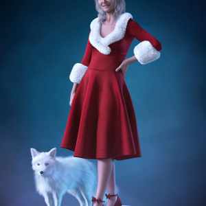 Christmas Dress dForce Outfit for Genesis 9 Christmas Dress dForce Outfit for Genesis 9