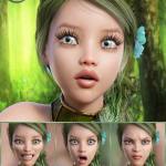 Fairytale – Expressions for Genesis 8 Female and Rynne 8 Fairytale – Expressions for Genesis 8 Female and Rynne 8