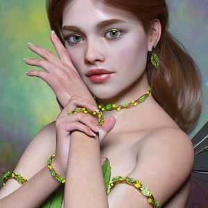 Leafy Beauty for Genesis 8 & 8.1 Female Leafy Beauty for Genesis 8 & 8.1 Female