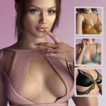 X-Fashion Leather Tops 02 Set for Genesis 9 X-Fashion Leather Tops 02 Set for Genesis 9