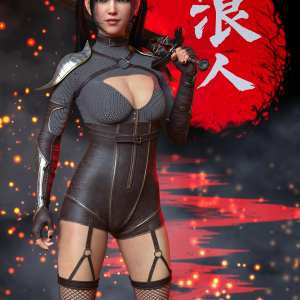Ronin Warrior Outfit for Genesis 8 Females Ronin Warrior Outfit for Genesis 8 Females