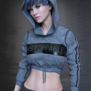 dForce X-Fashion Urban Outfit for Genesis 8 and 8.1 Females dForce X-Fashion Urban Outfit for Genesis 8 and 8.1 Females